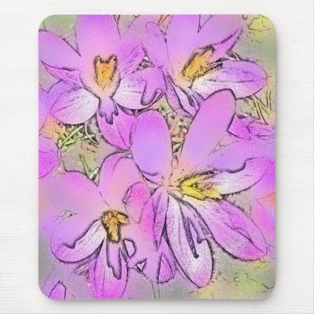 FLOWERS MOUSE PAD (Front)