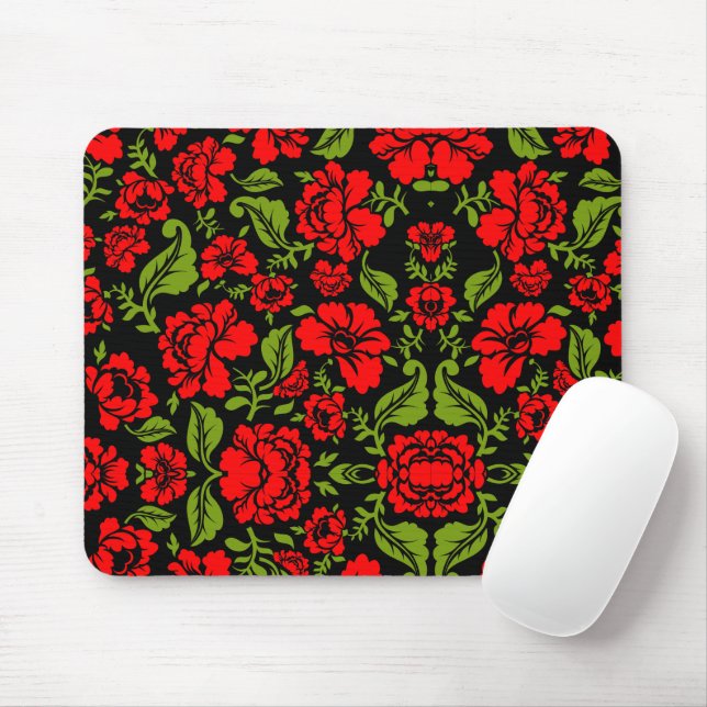 Flowers    mouse pad (With Mouse)