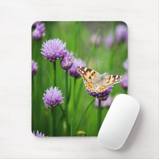 Flowers  mouse pad (With Mouse)