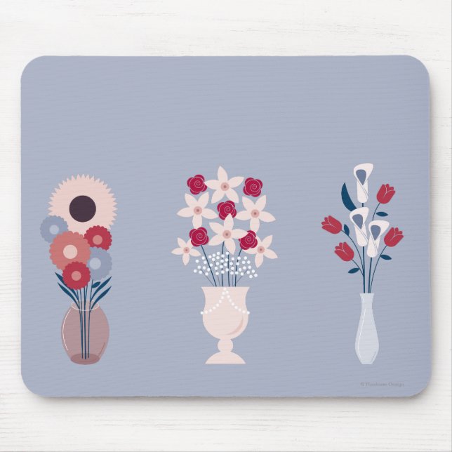 Flowers Mouse Pad (Front)