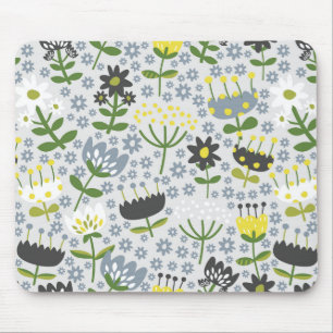 flowers mouse pad