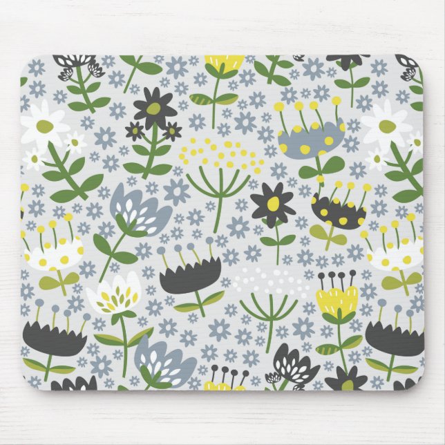 flowers mouse pad (Front)
