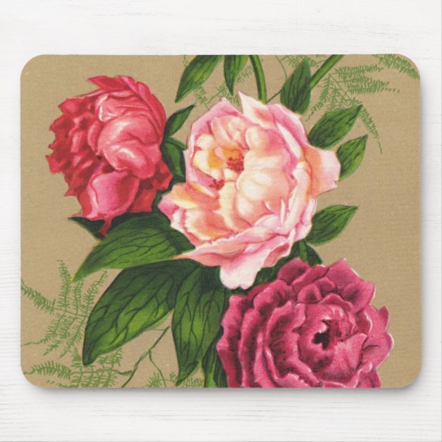 Flowers Mouse Pad (Front)