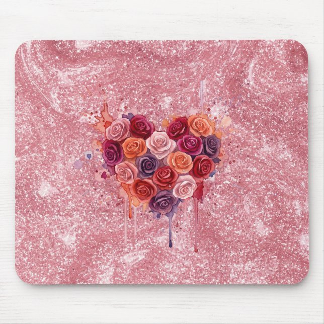 Flowers Mouse Pad (Front)