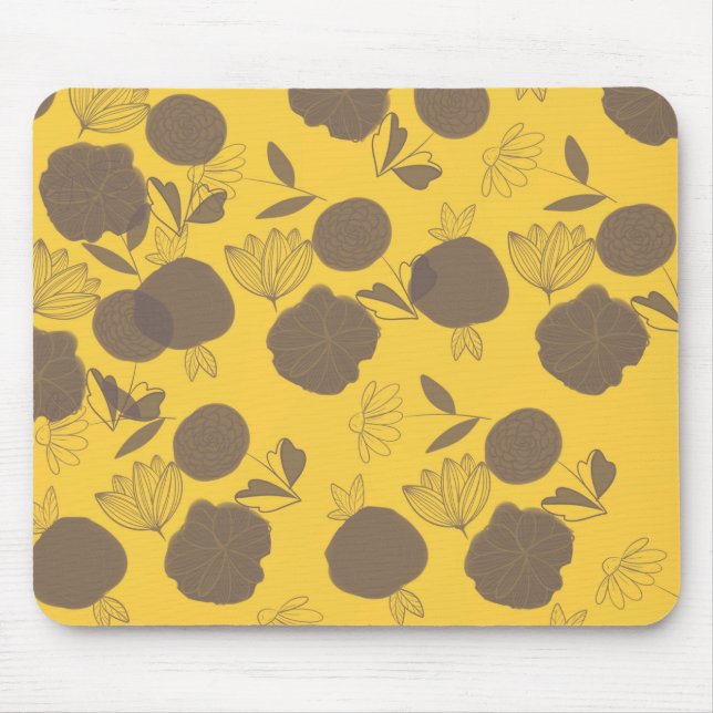 Flowers Mouse Pad (Front)