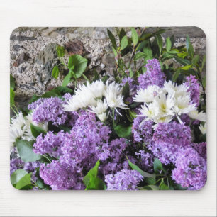 FLOWERS MOUSE PAD