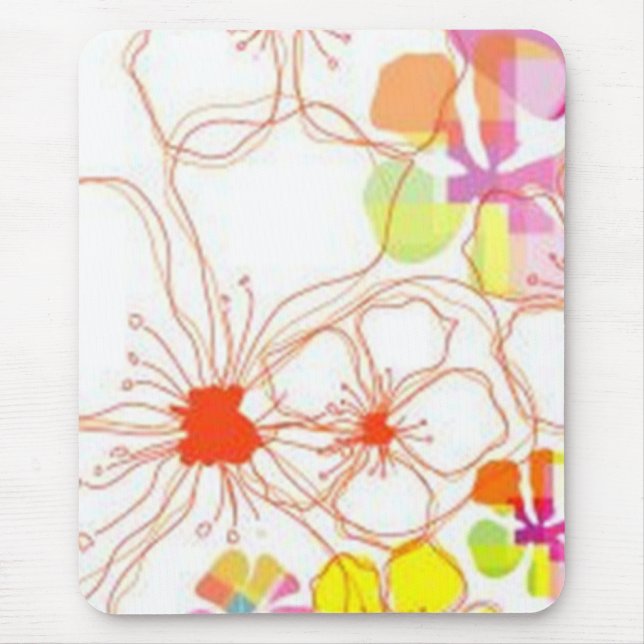 Flowers mousepad (Front)
