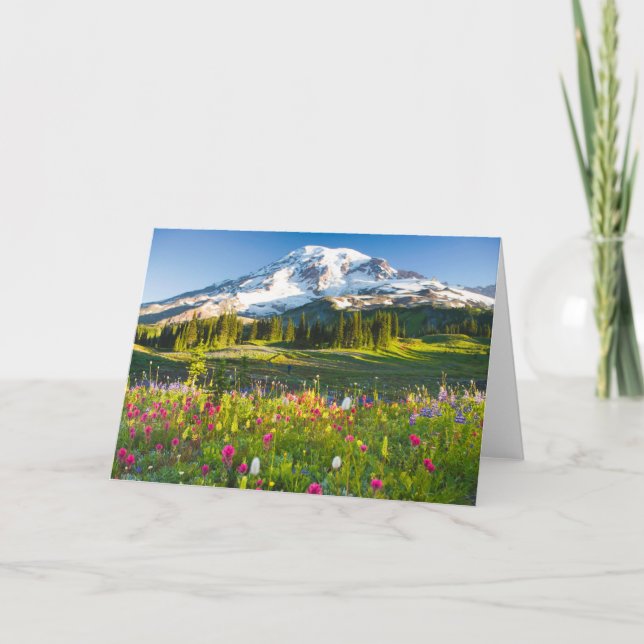 Flowers | Mt. Rainier Wildflowers Card (Front)