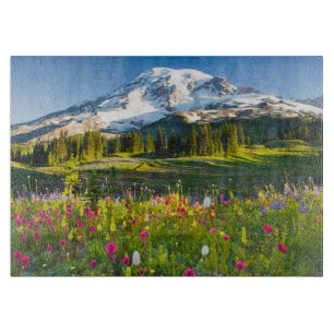 Flowers   Mt. Rainier Wildflowers Cutting Board