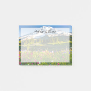 Flowers Mt. Rainier Wildflowers Post-it Notes