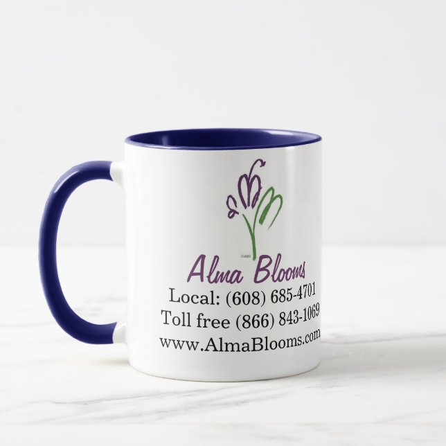 Flowers Mug (Left)