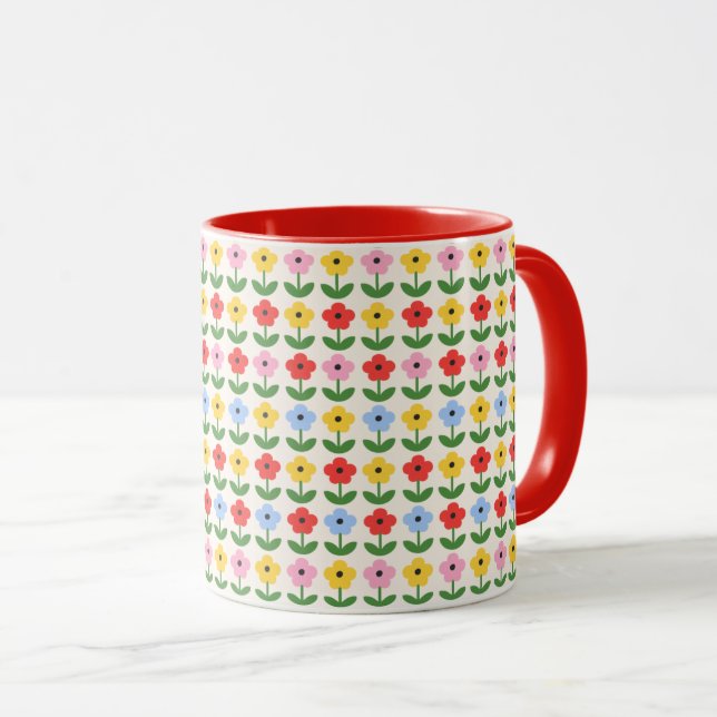 Flowers Mug (Front Right)