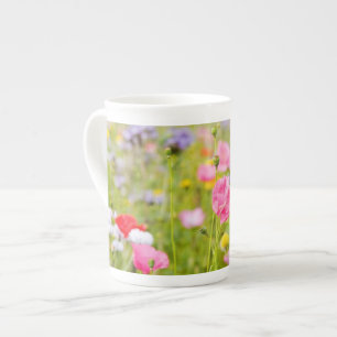 Flowers Mug Cup Bone China
