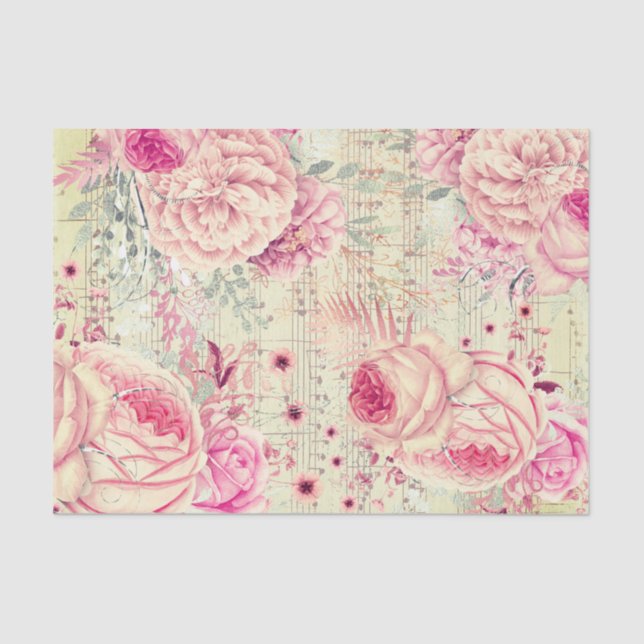 flowers music sheet (Front)