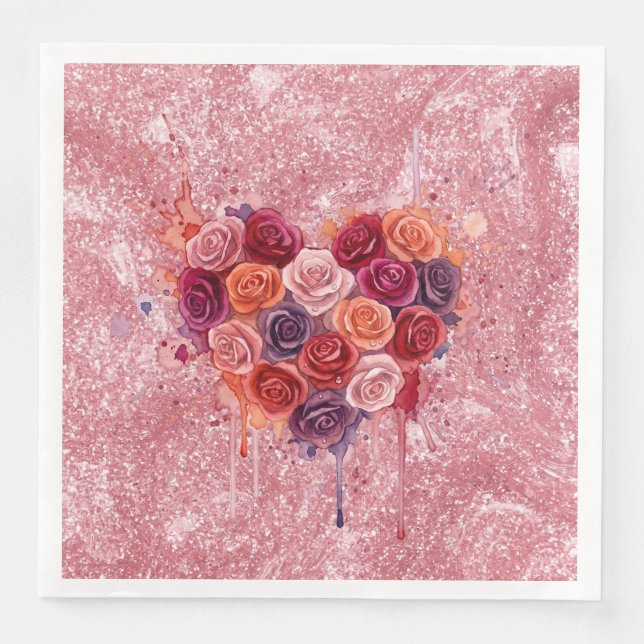 Flowers Napkin (Front)