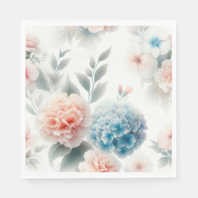 Flowers Napkin (Front)