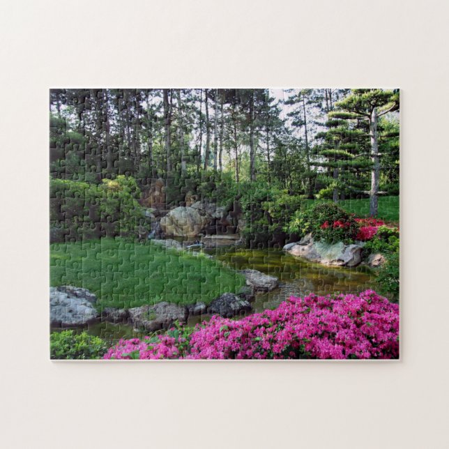 Flowers National Park Scenic Water Jigsaw Puzzle (Horizontal)