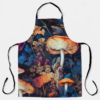 Flowers nature art apron