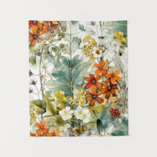 Flowers nature art  tapestry