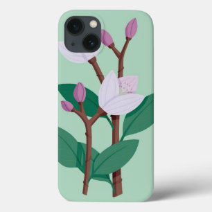  Flowers Nature Purple Flowers Spring Flora iPhone 13 Case