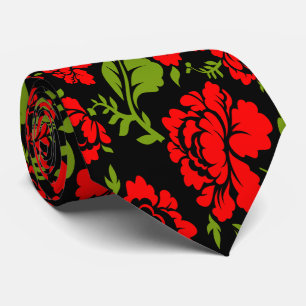Flowers Neck Tie