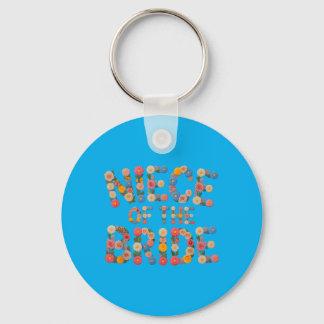 Flowers Niece Of The Bride Wedding Crew Babes Key Ring