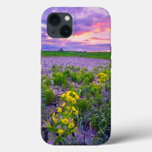 Flowers North Dakota Red River Valley iPhone 13 Case