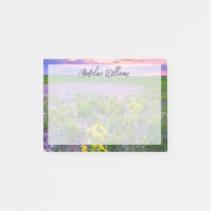 Flowers North Dakota Red River Valley Post-it Notes