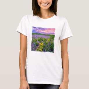 Flowers North Dakota Red River Valley T-Shirt