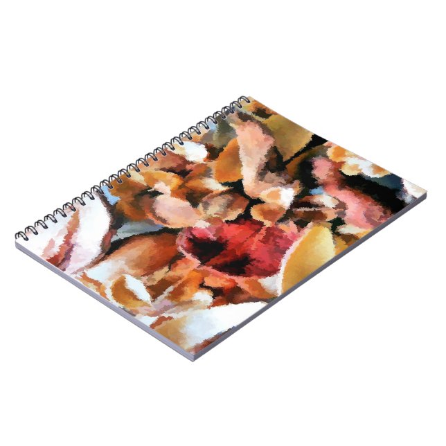 FLOWERS NOTEBOOK (Left Side)