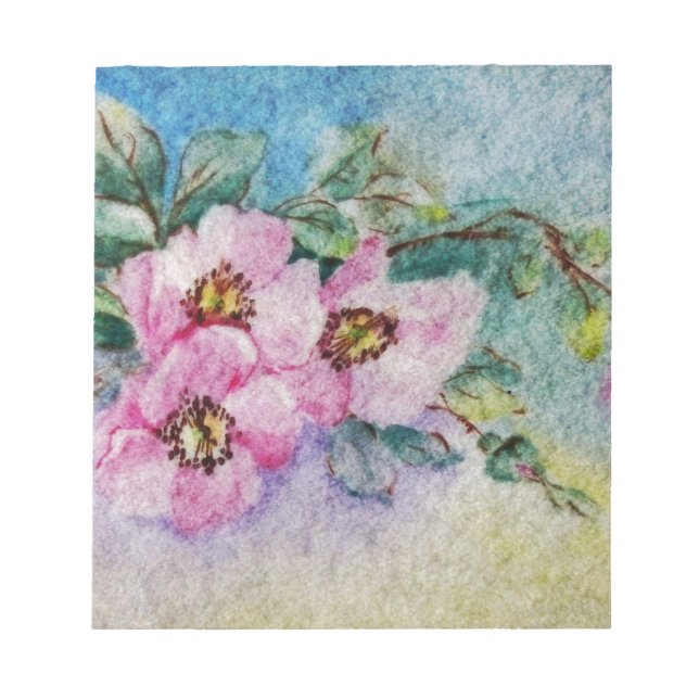 Flowers Notepad (Front)