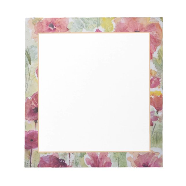 Flowers Notepad (Front)