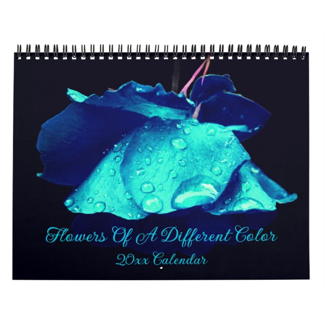 Flowers Of A Different Colour Calendar (Cover)
