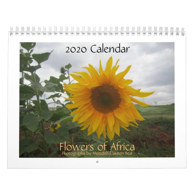 Flowers of Africa Calendar (Cover)