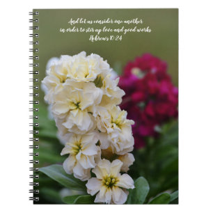 Flowers of Faith Love Faith Prayer Notebook