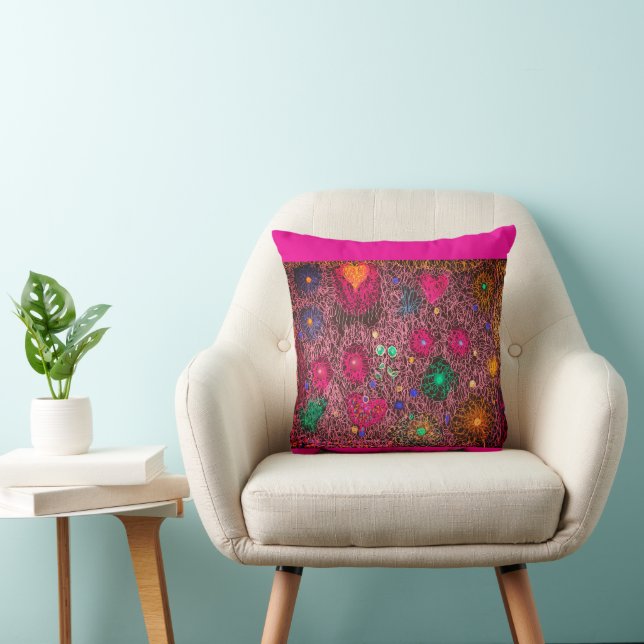 Flowers of hope cushion (Chair)