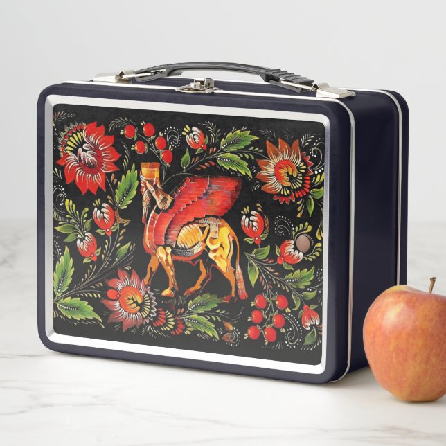 Flowers of Lamassu Metal Lunchbox (In Situ)