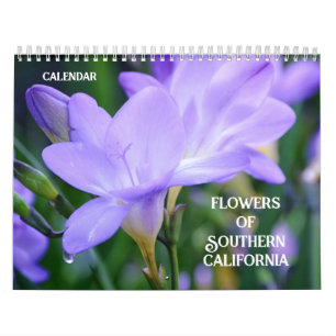 Flowers of Southern California SoCal Calendar