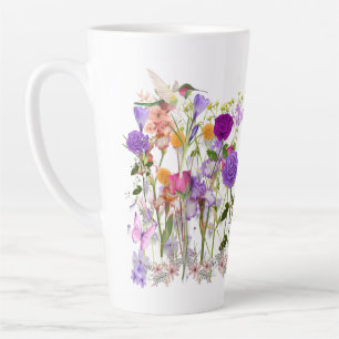 Flowers of the Heart Latte Mug