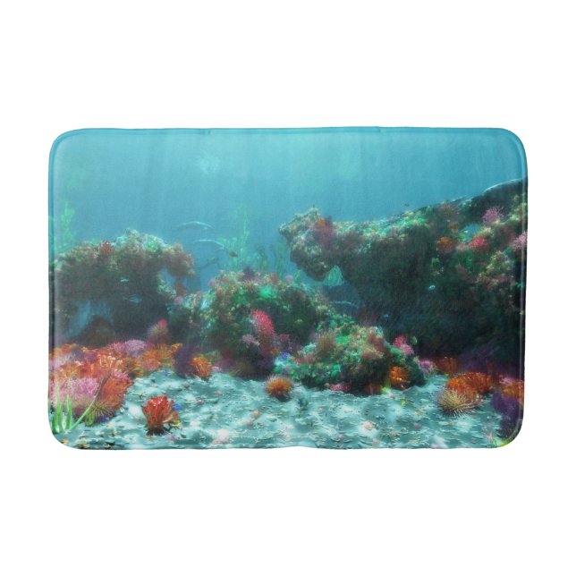 Flowers of the Sea Bathmat (Front)