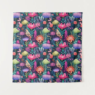 Flowers of the Sea - Seabed Garden Tapestry