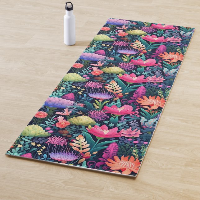 Flowers of the Sea - Seabed Garden Yoga Mat (In Situ)