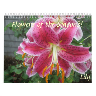 Flowers of the Seasons Calendar