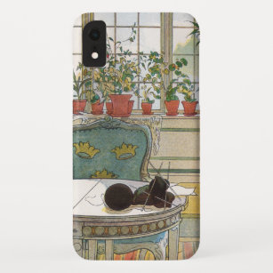 Flowers on the Windowsill by Carl Larsson iPhone XR Case
