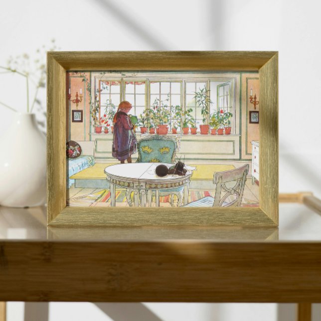 Flowers on the Windowsill Carl Larsson Poster (Creator Uploaded)