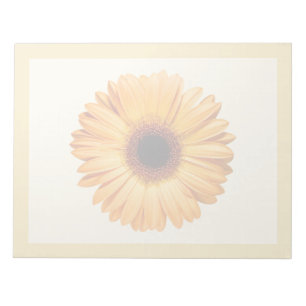 Flowers Orange Gerbera Notepad