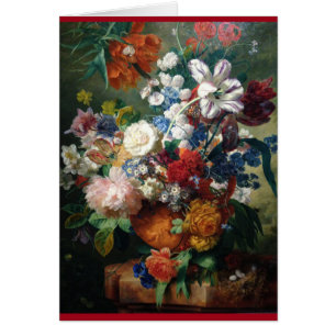 Flowers Painting by Dutch Master Jan van Huysum