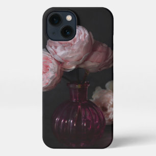 Flowers   Pale Pink Peonies in Vase iPhone 13 Case