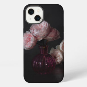 Flowers   Pale Pink Peonies in Vase iPhone 13 Case