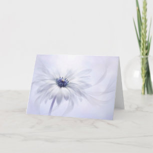 Flowers Pale Purple Flower Card